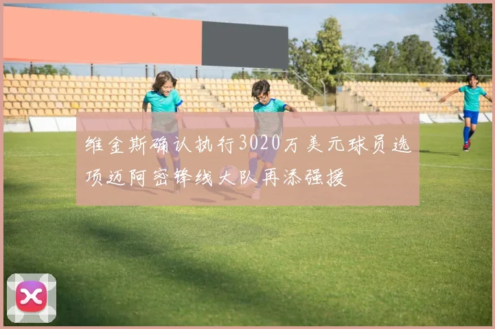 维金斯确认执行3020万美元球员选项迈阿密锋线大队再添强援