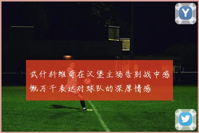 武什科维奇在汉堡主场告别战中感慨万千表达对球队的深厚情感